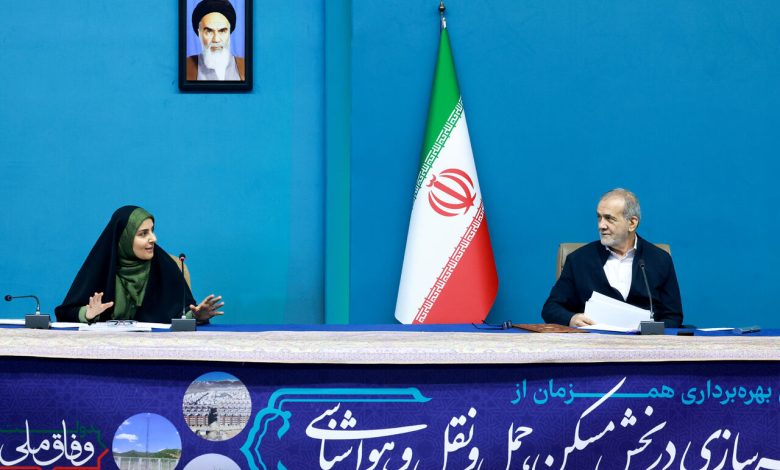 افتتاح پروژههای عمرانی وزارت راه و شهرسازی در حضور رئیس جمهور