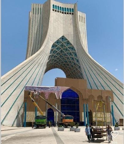 تعرض به حریم برج آزادی