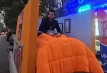 استراحت سیار با وانت خواب